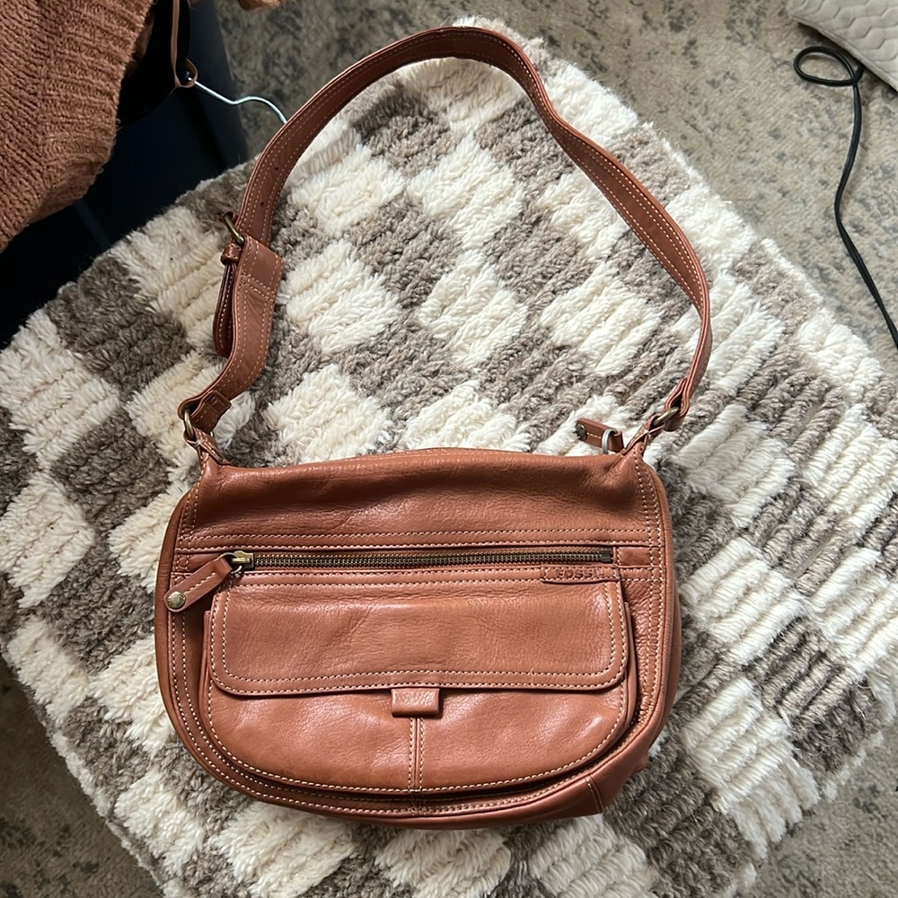 Fossil ZB8943 vintage leather shoulder bag